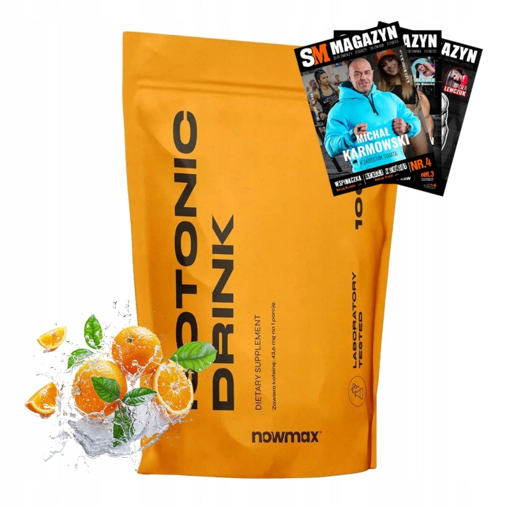 nowmax ISOTONIC DRINK 1000 g ISOTONIC POWDER ELECTROLYTE HYDRATION