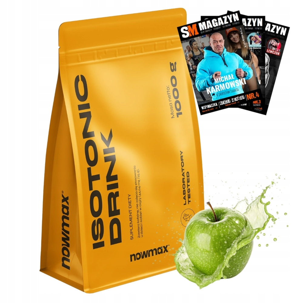 nowmax ISOTONIC DRINK 1000g ISOTONIC POWDER FOR HYDRATION ENERGY STRENGTH