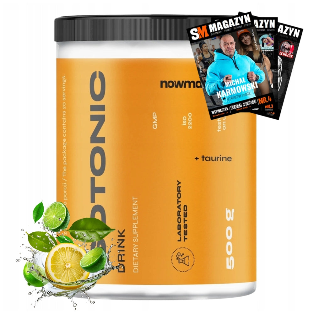 nowmax ISOTONIC DRINK 500 g ISOTONIC POWDER ENERGY STRENGTH CAPACITY STRENGTH