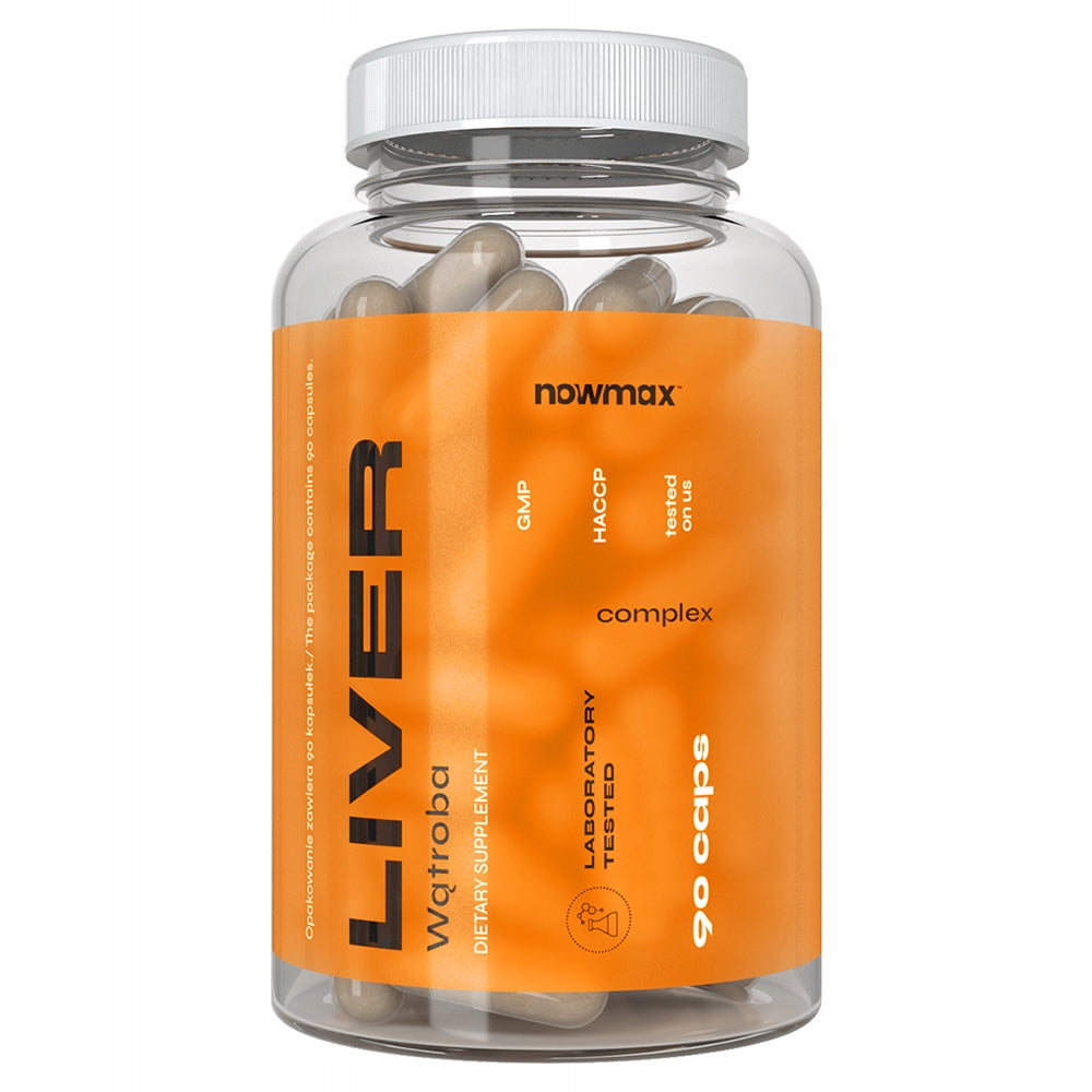 nowmax LIVER COMPLEX 90 k CHOLINE INOSITOL MILK THISTLE SPIRULINA NAC Expiration date at least six months from the date of purchase