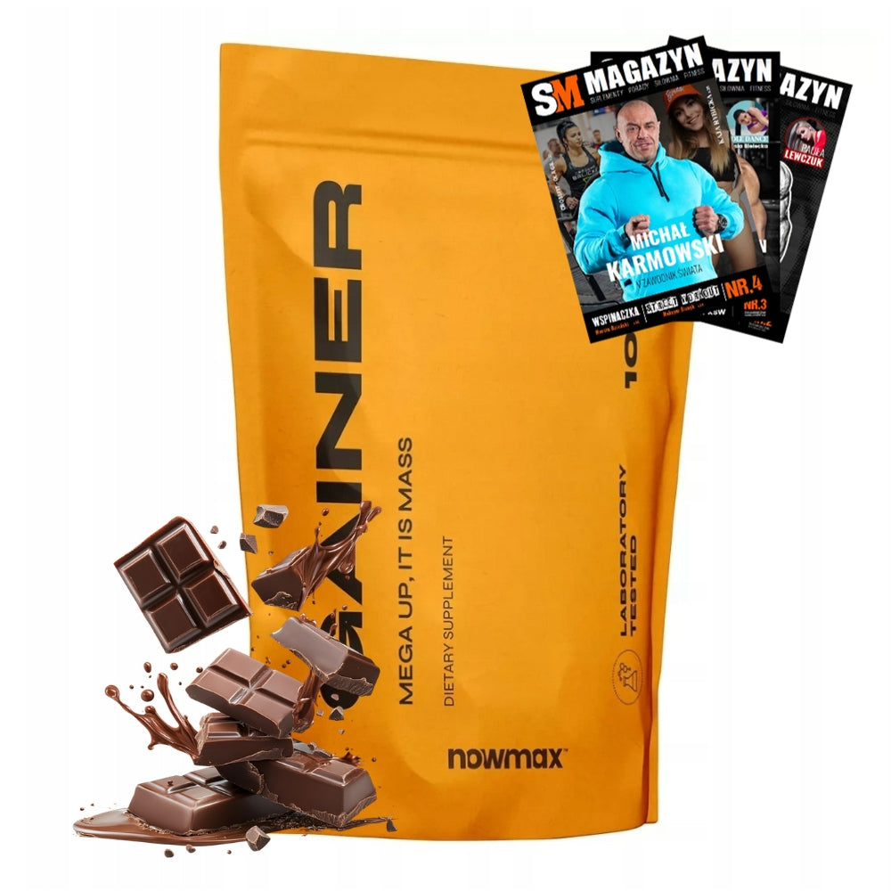 nowmax MEGA UP GAINER 1000g PER MASS VITAMIN MIX GROWTH MUSCLE STRENGTH