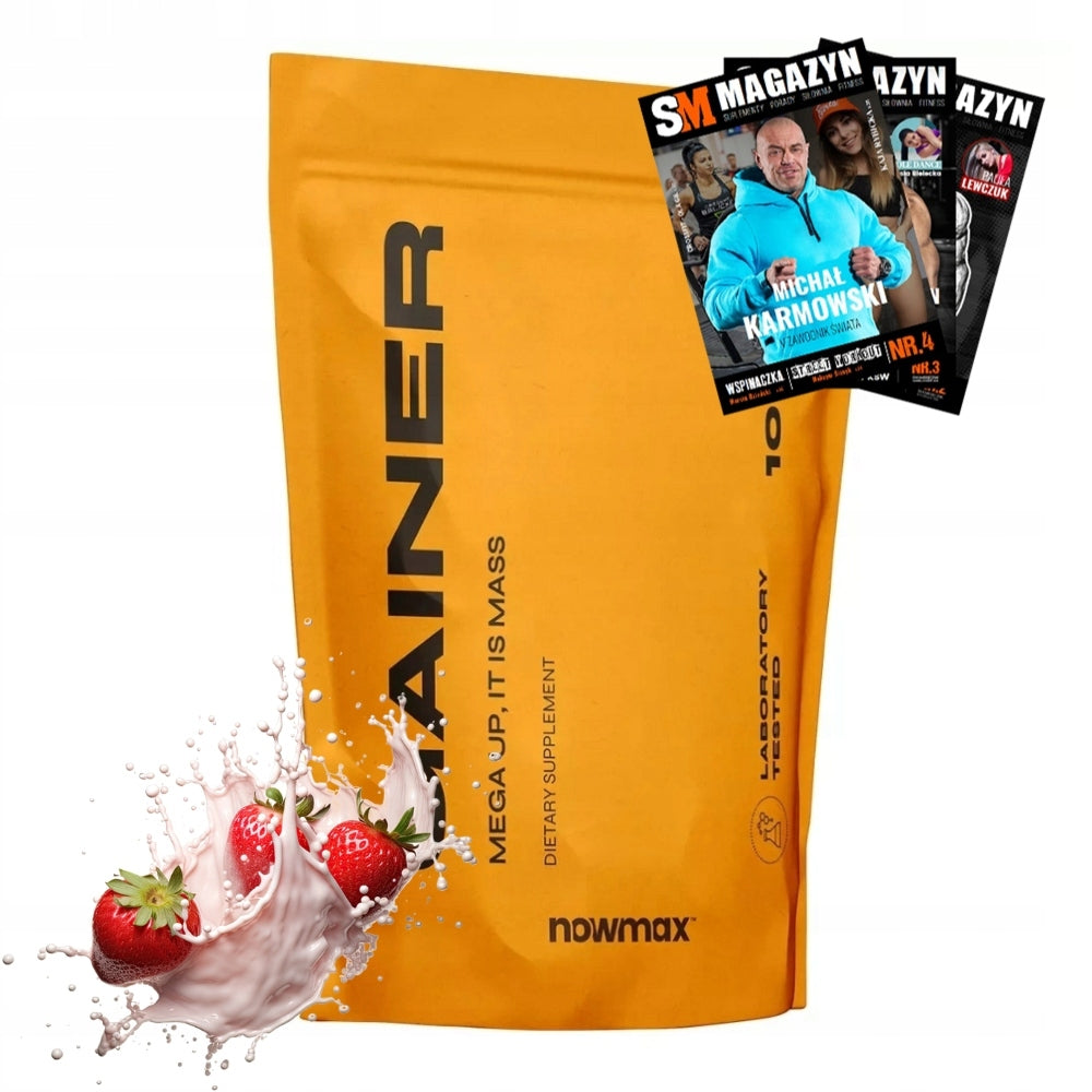 nowmax MEGA UP GAINER 1000g PER MASS VITAMIN MIX STRENGTH