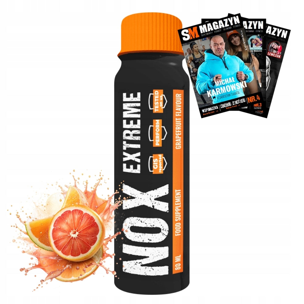 nowmax NOX EXTREME PRE-WORKOUT 80 ml SHOT ENERGY STRENGTH POWER
