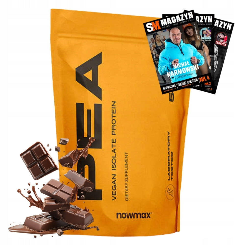 nowmax PEA PROTEIN 500g VEGAN ISOLATE PEA PROTEIN PREMIUM MUSCLE