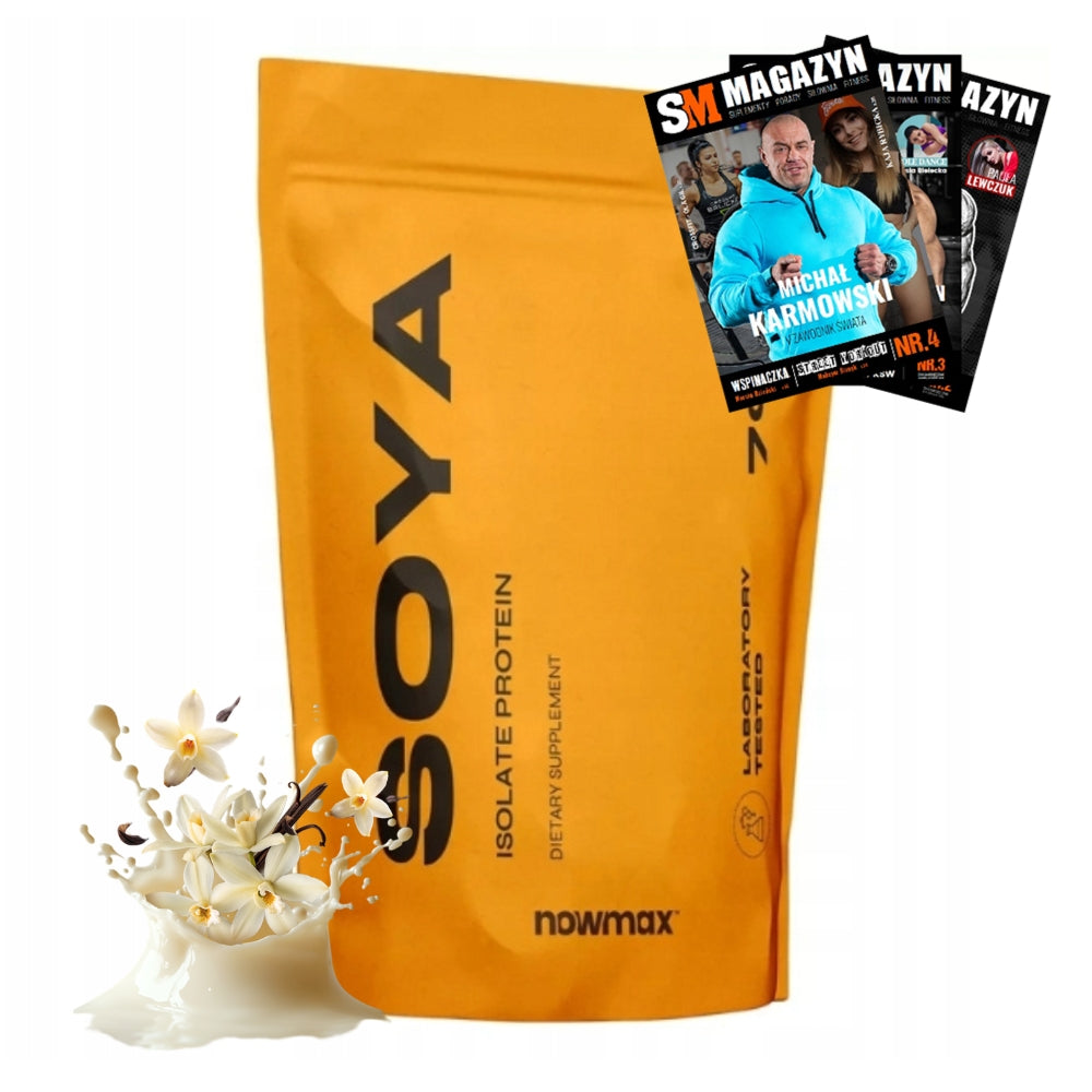 nowmax SOYA PROTEIN 700 g WHEY ISOLATE SOY ISO FOR MUSCLE MASS STRENGTH