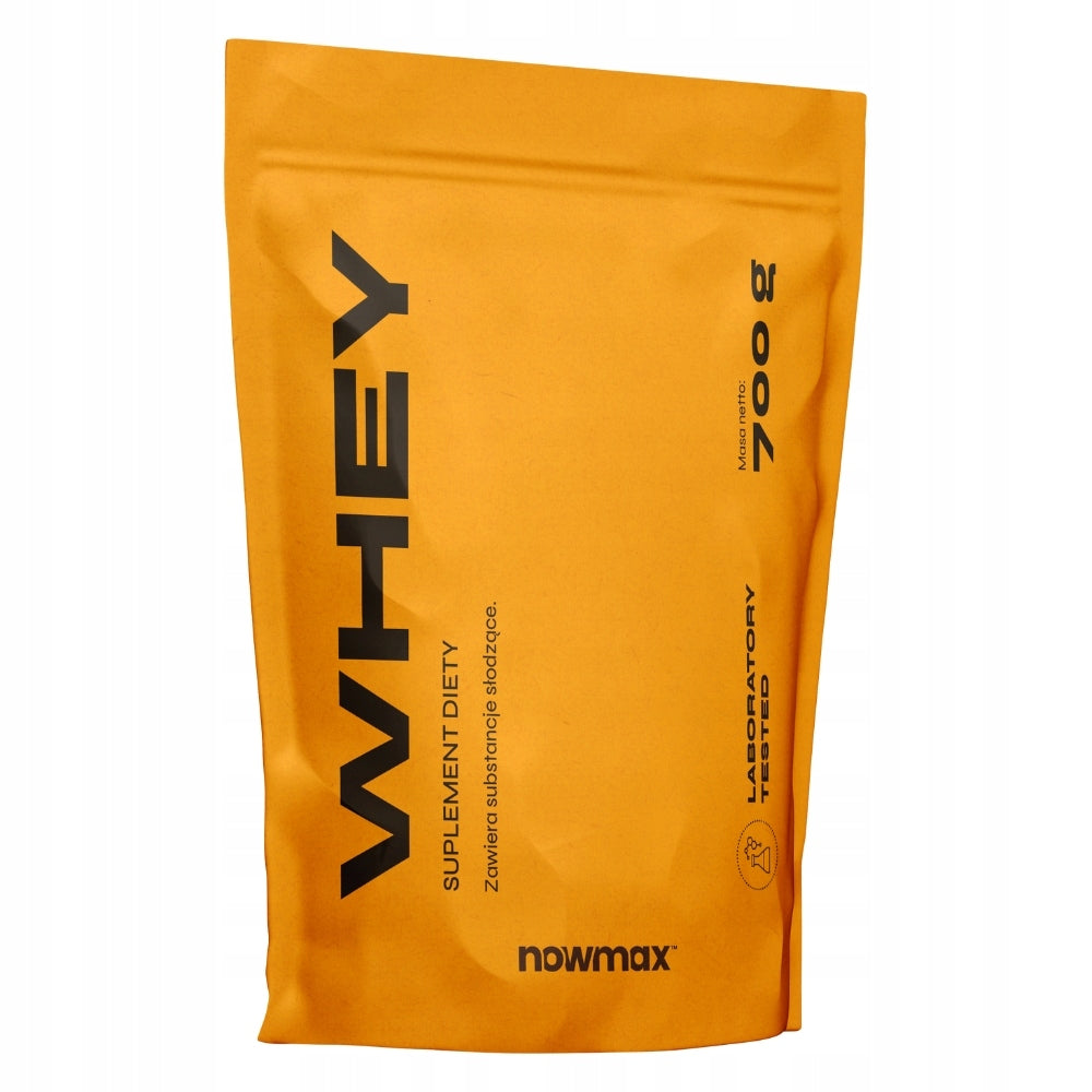nowmax WHEY PROTEIN 700 g PROTEIN COMPLEX MUSCLE MASS STRENGTH Expiration date at least six months from the date of purchase