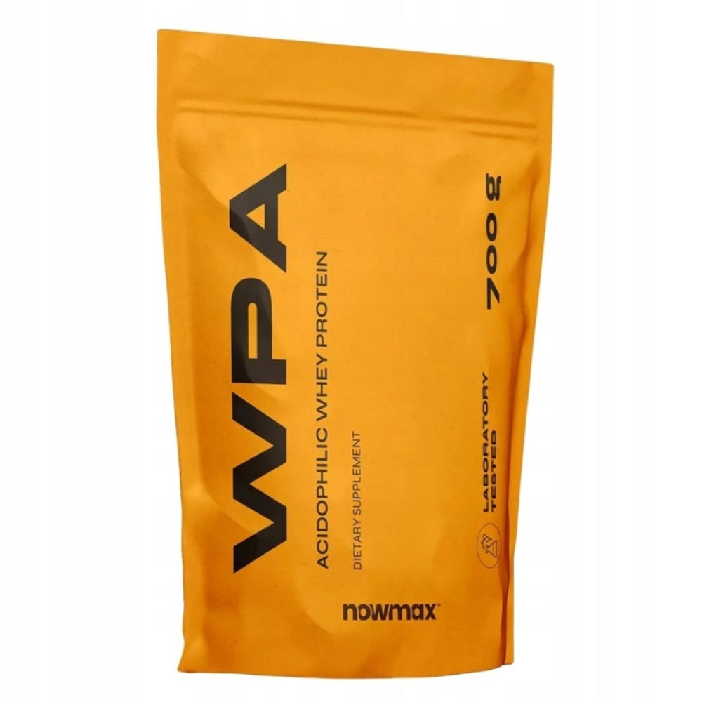 nowmax WPA 700g WHEY PROTEIN ACIDOPHILIC WPC WPA LACTOSE FREE Expiration date at least six months from the date of purchase
