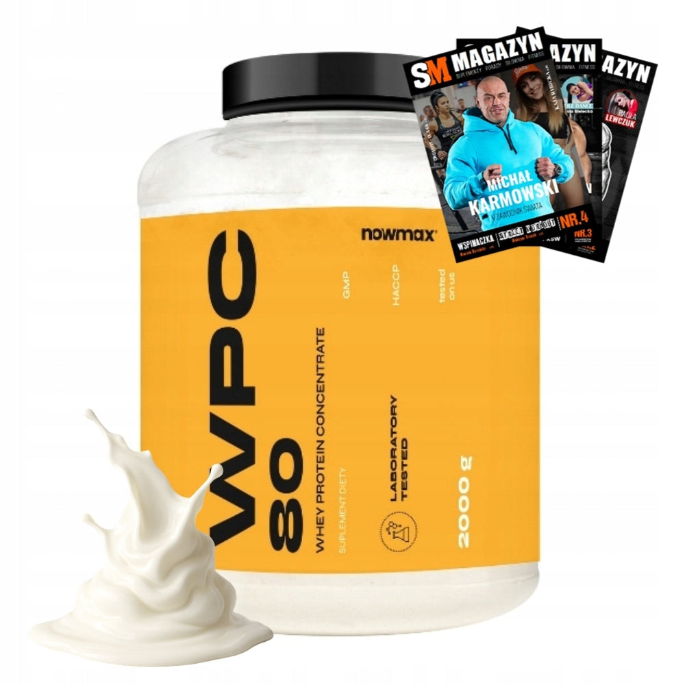 nowmax WPC 80 WHEY PROTEIN 2000g WHEY PROTEIN CONDITIONER PROTEIN POWDER