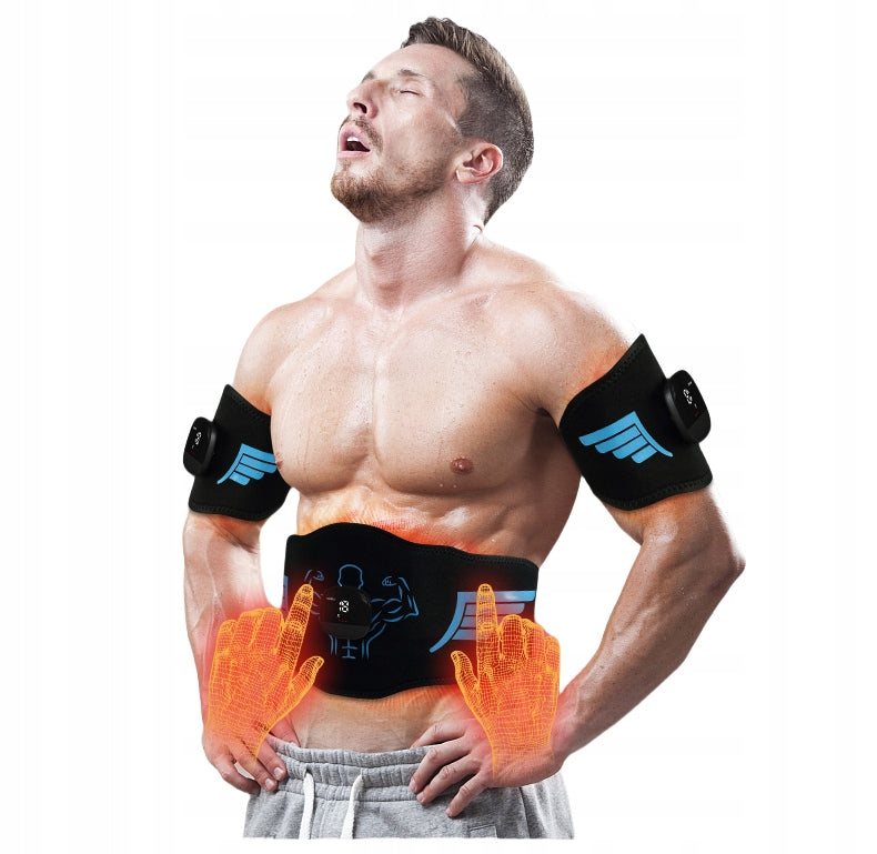 original EMS belt by Muscles Abdominal slimming massager Brand RuckenFlex