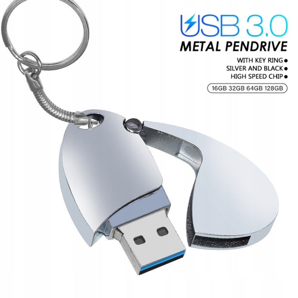 original flash drive opening metal 64gb Color silver