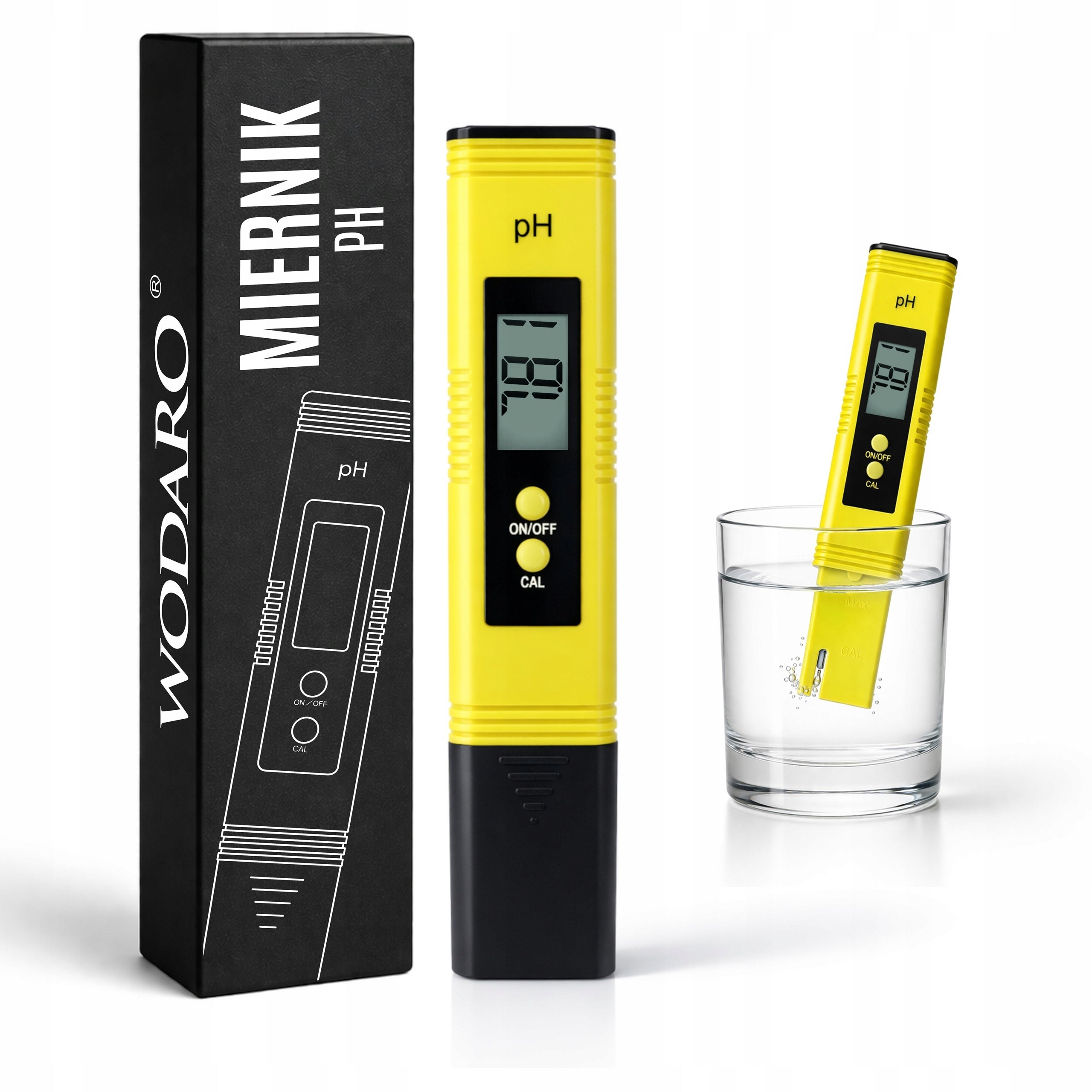 pH Meter WODARO Water pH Tester Electronic pH Meter for Aquarium Pool Packaging status original