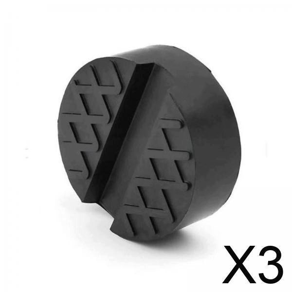 pack 2 Pieces Rubber Lifting Pad Pressure Resistant Car Lifting Pad 3 Pcs