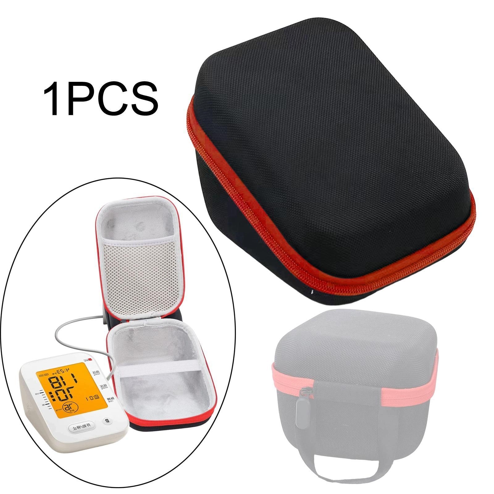 pack Carrying Case for Upper Arm Pressure Monitor Shockproof EVA Hard 2 Pcs Medical device type accessories for a medical device or a product without an intended medical purpose