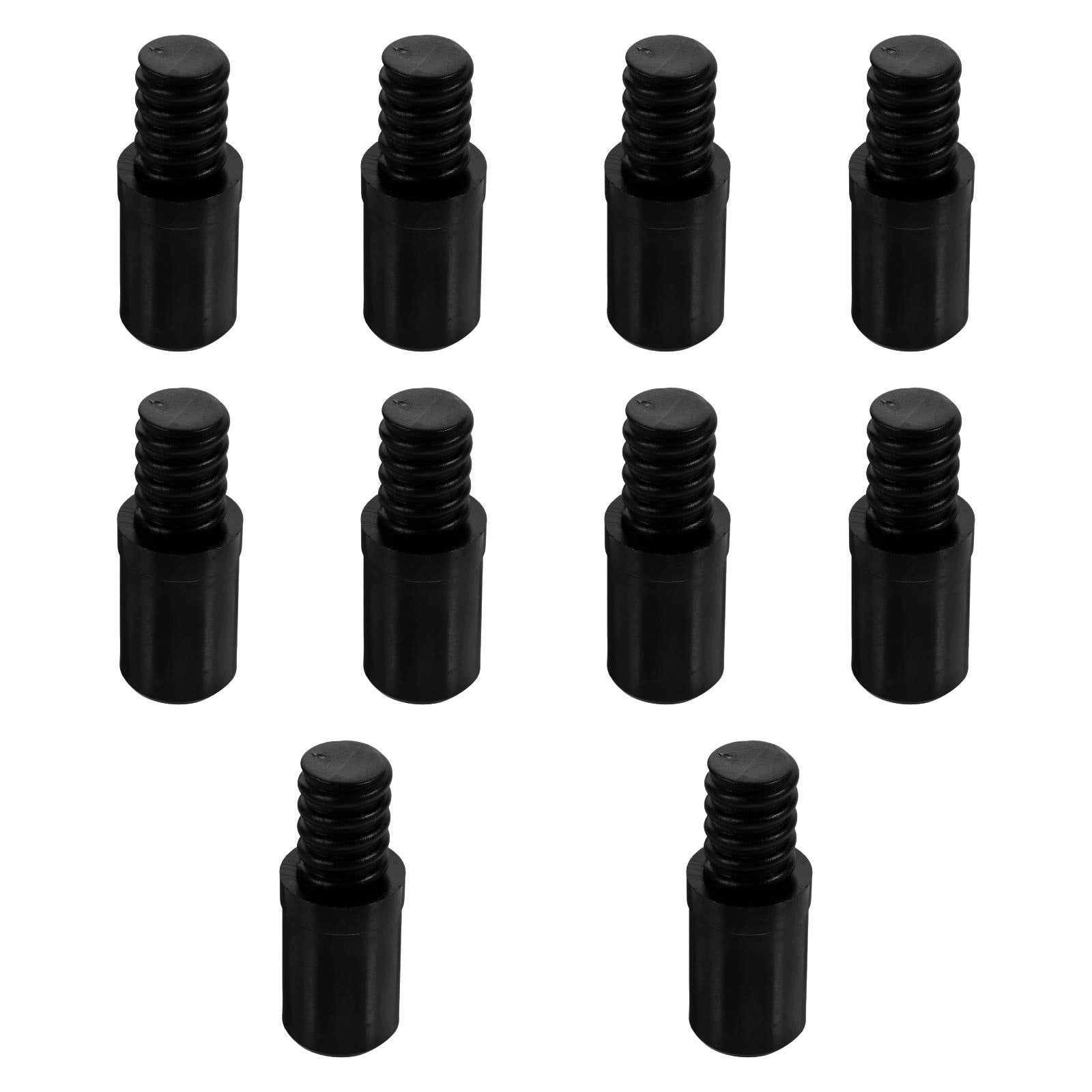 pack Push Broom Handle Threaded Tip for Household Duster Attachment 2 Pcs Packaging status original