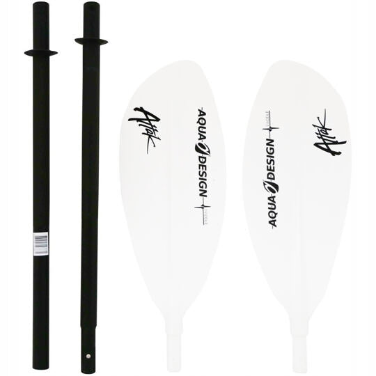 pádlo AQUADESIGN K1 Attak 4 WHITE White Délka: 220 Brand Aqua design