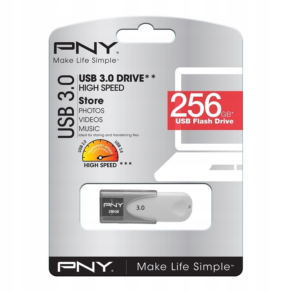 pendrive PNY 256GB USB3.0 ATTACHE4 USB 3.0