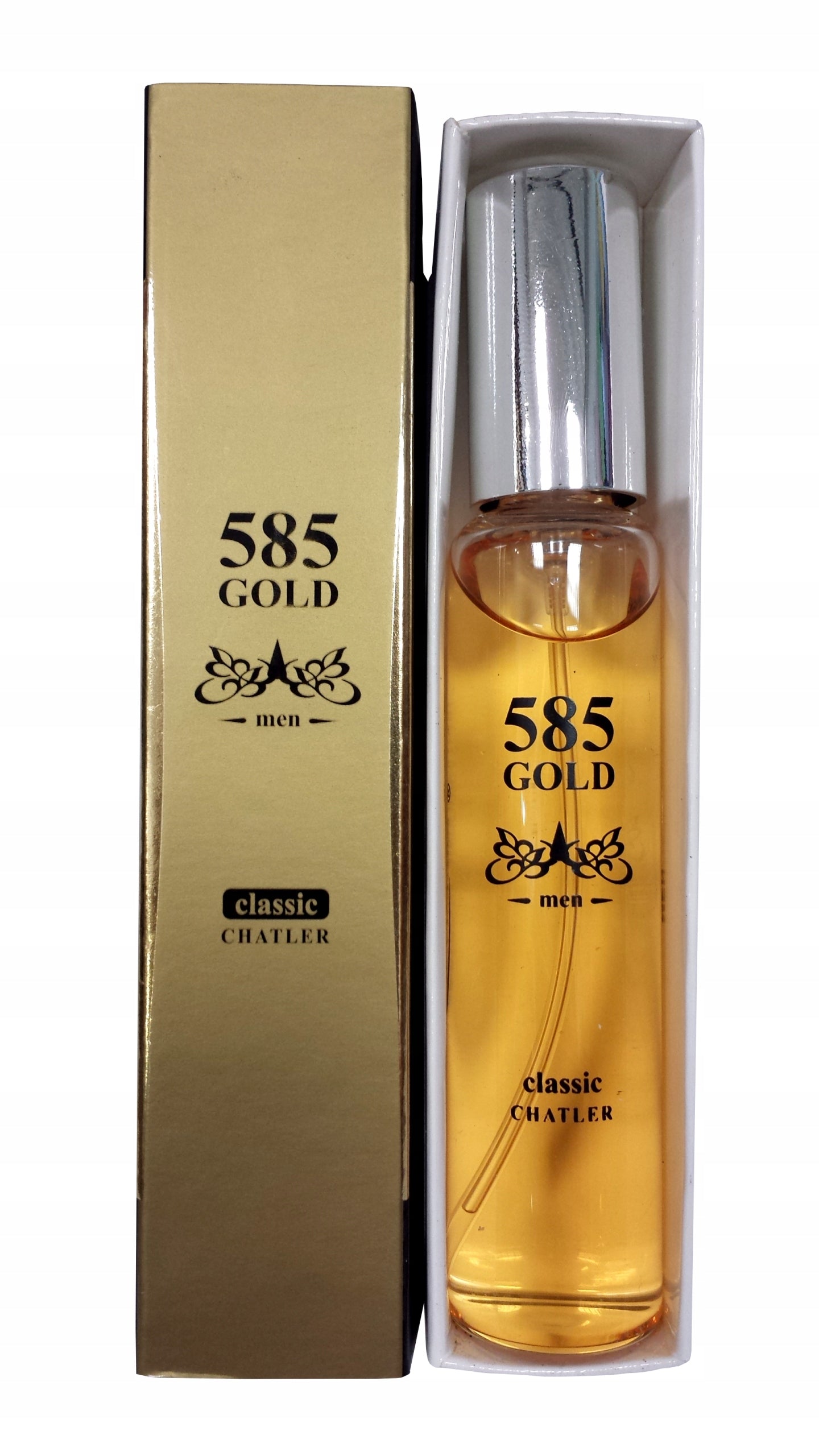 perfume 585 GOLD MEN CLASSIC - for men - 30 ml - perfume - CHATLER Packaging status original