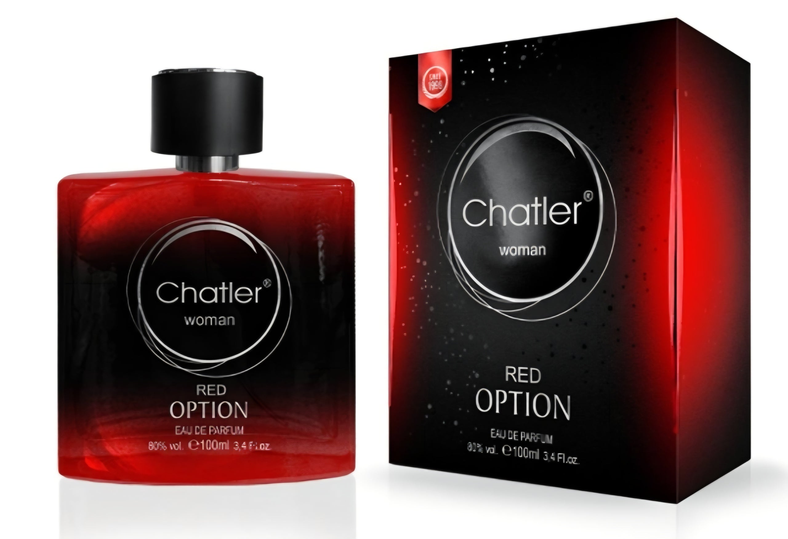 perfume OPTION RED - for women - 100ml - eau de parfum - CHATLER