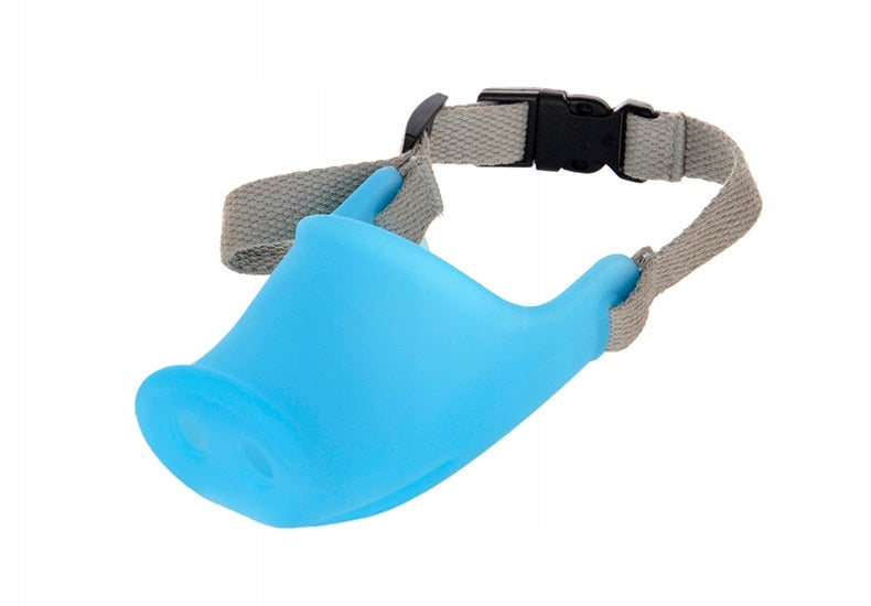 pig dog muzzle silicone anti-bristle L