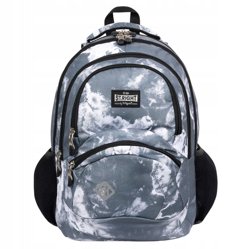 Schulrucksack St.Right Grey Clouds BP05, 26L 