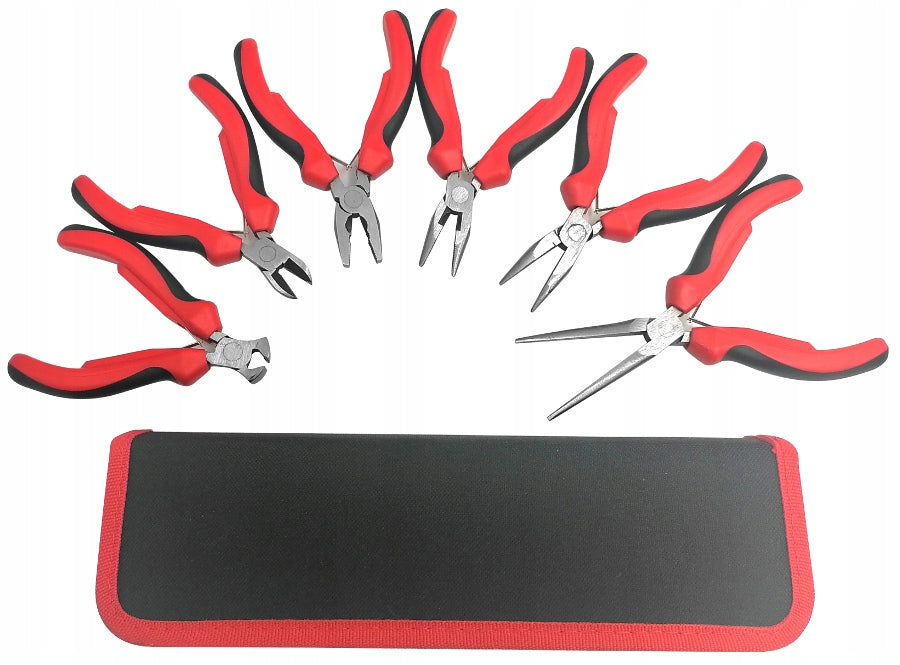 pliers mini set of 6 precision 125 mm SilverTools Customs tariff code 82032000