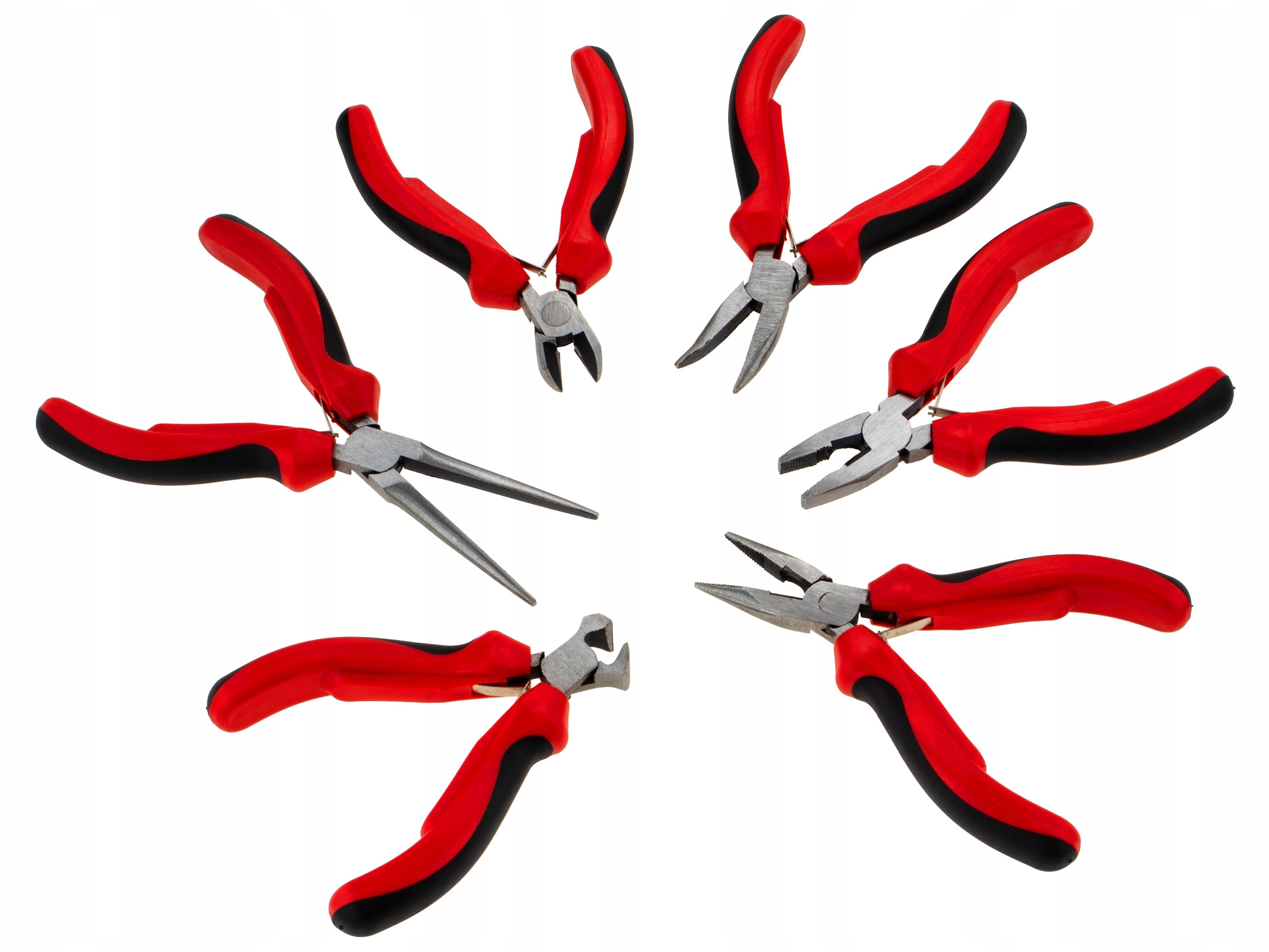 pliers mini set of 6 precision 125 mm SilverTools Kind set