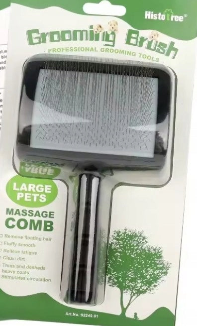 poodle brush grooming brush black