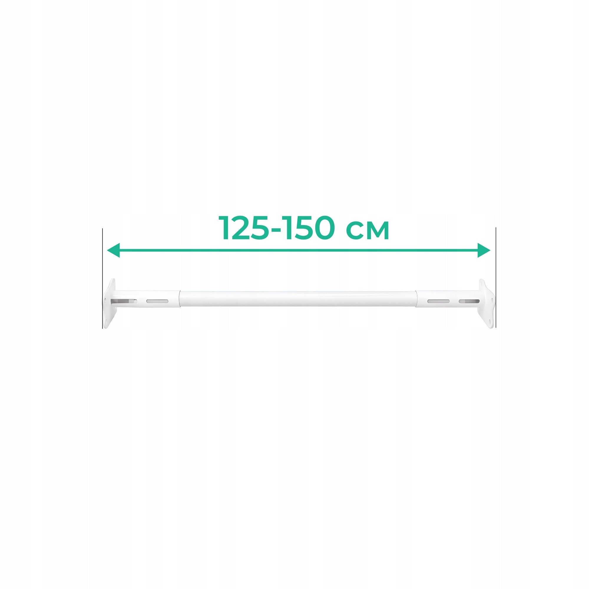 pull-up bar Profi 125-150 cm white-grey Brand Małpiszon