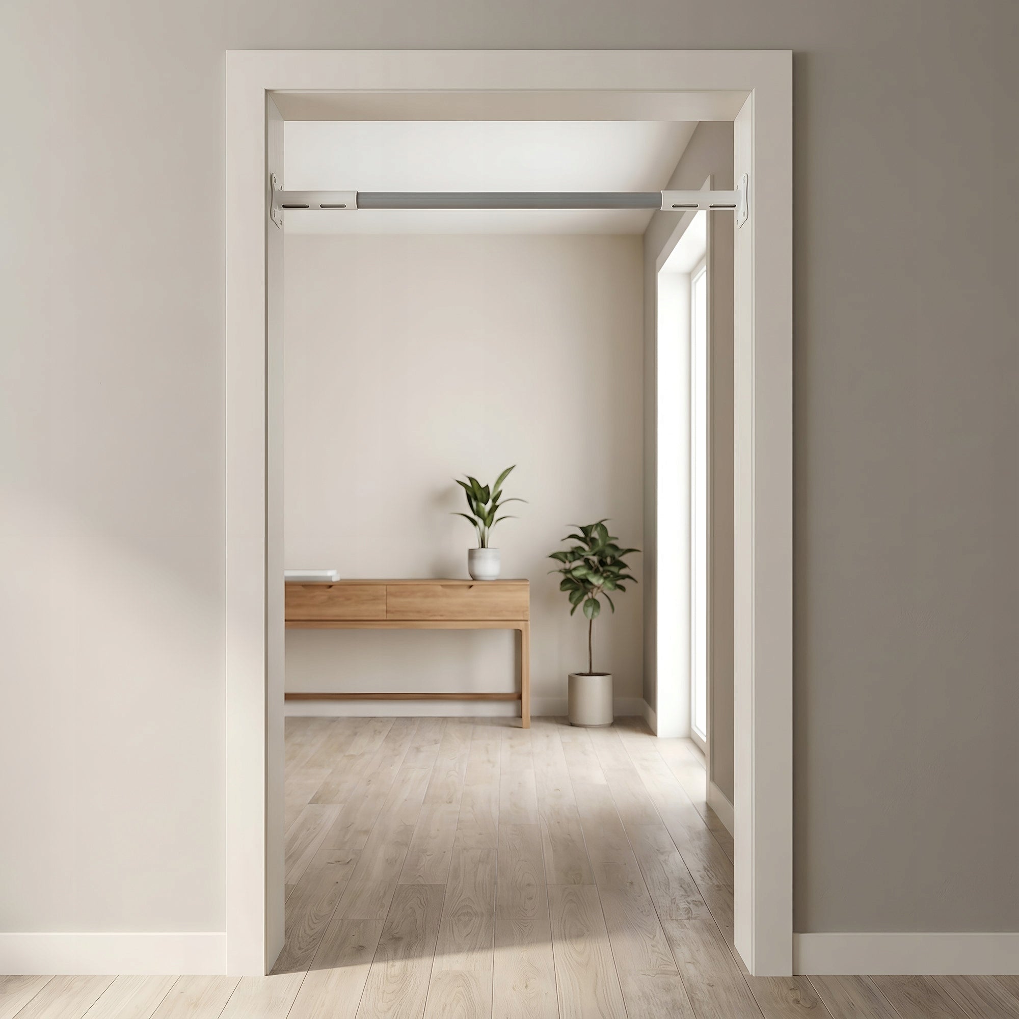 pull-up bar Profi 125-150 cm white-grey Installation method wall