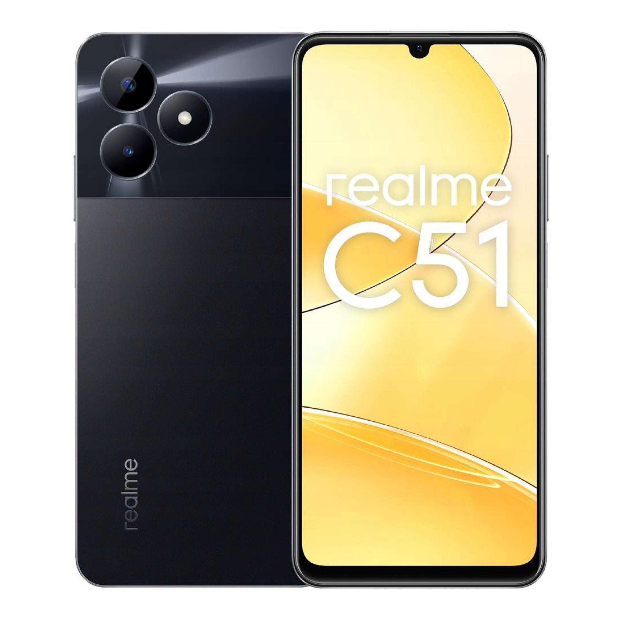realme C51 4/128GB Dual SIM 4G LTE 50MP IPS 6,74" 90Hz HDR 33W 5000mAh