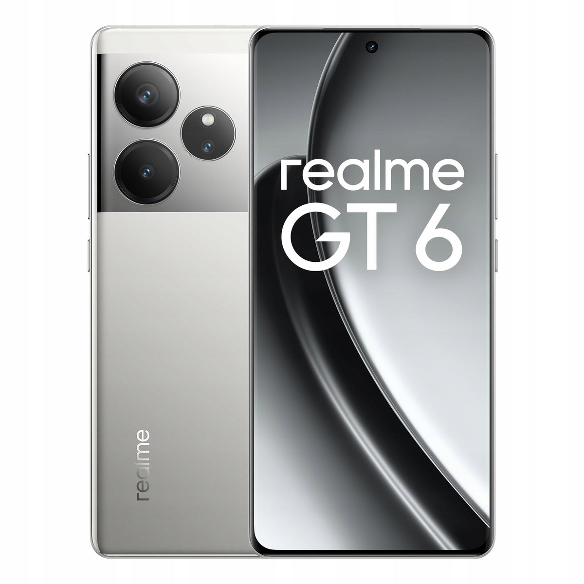 realme GT6 5G 12GB/256GB Snapdragon 8s Gen 3 silver Brand Realme