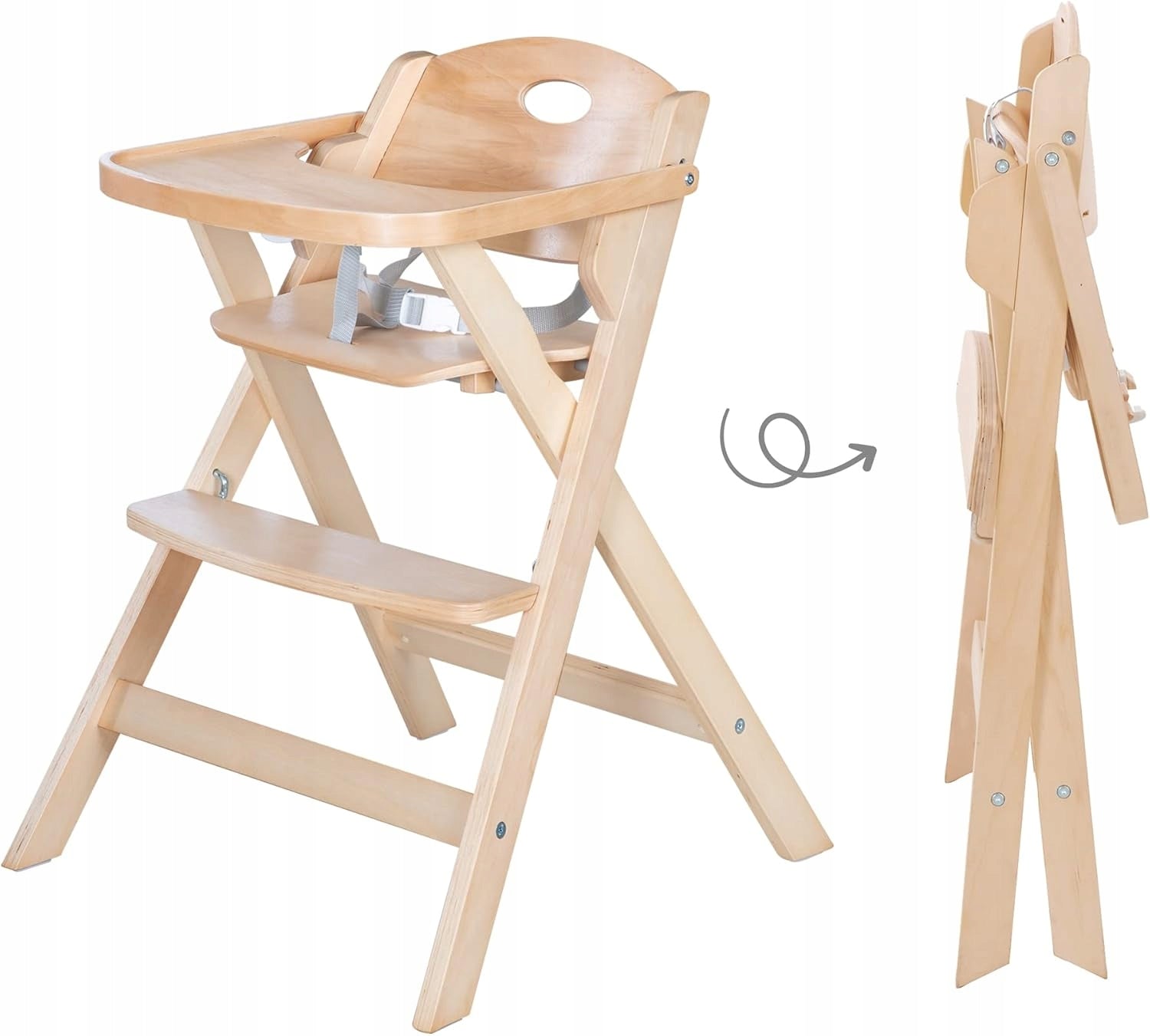 roba Highchair with platform - folding highchair for children - EAN (GTIN) 4005317258515