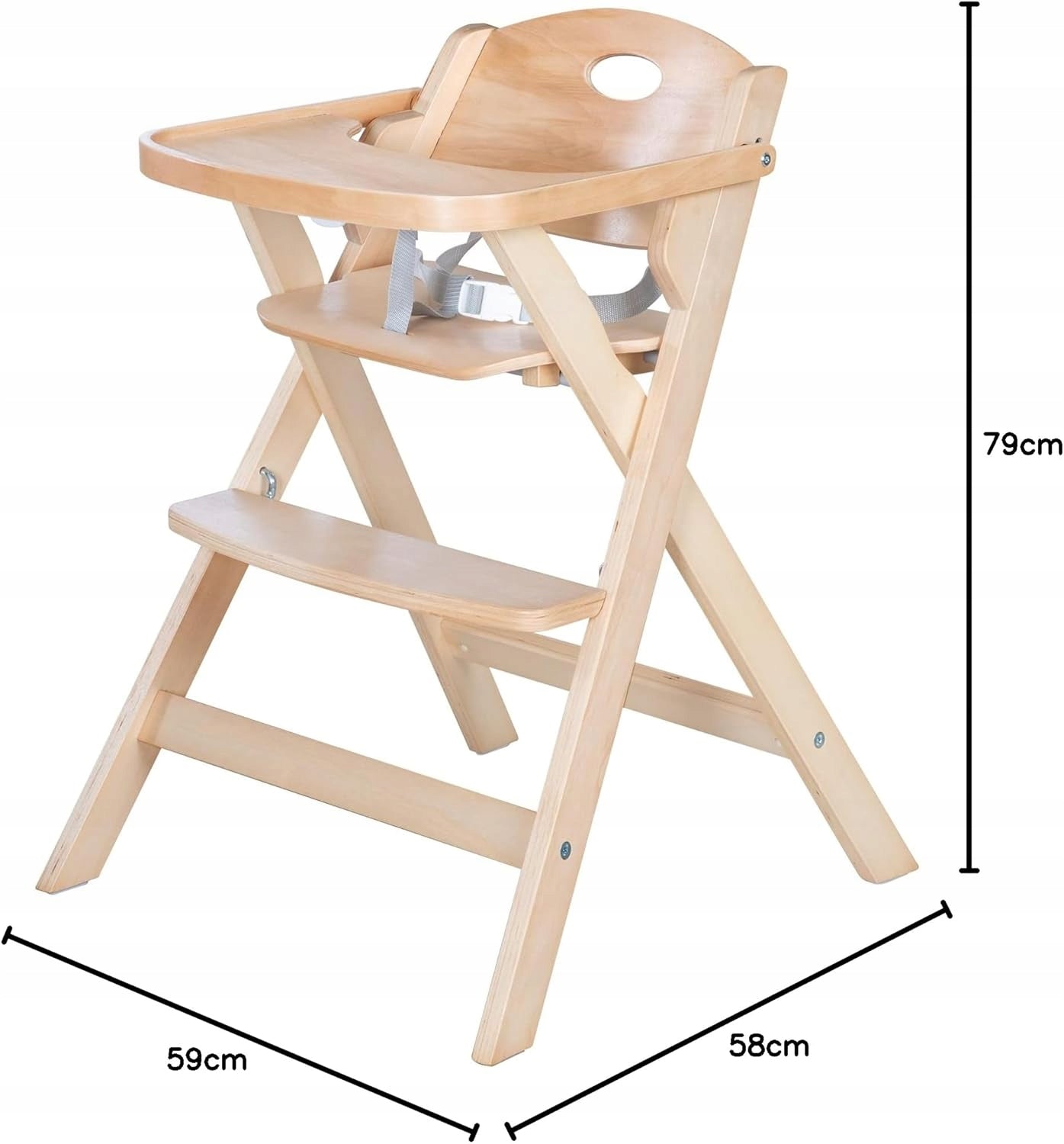 roba Highchair with platform - folding highchair for children - Manufacturer code 4005317258515