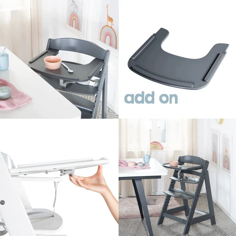 roba high chair Sit Up Click dark grey