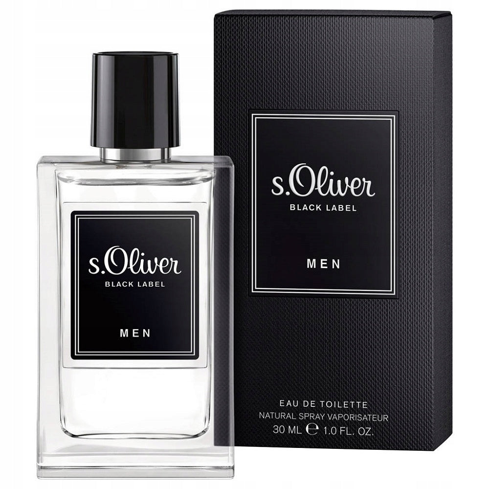 s.Oliver Black Label Men EDT 30 ml eau de toilette male