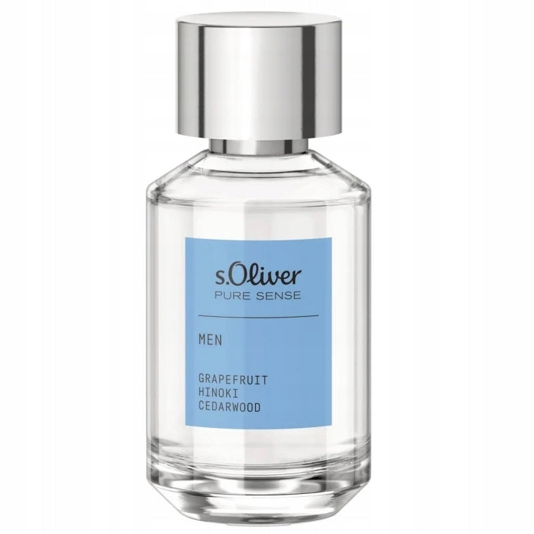 s.Oliver Pure Sense Men EDT 30 ml eau de toilette male Packaging status original
