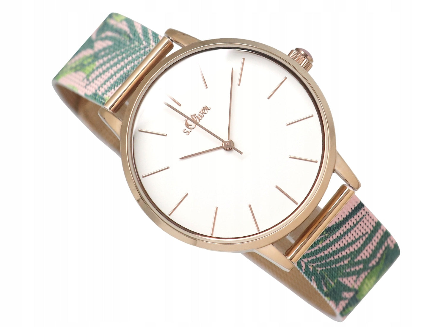 Damenuhr S.Oliver SO-3980-MQ, Gold 