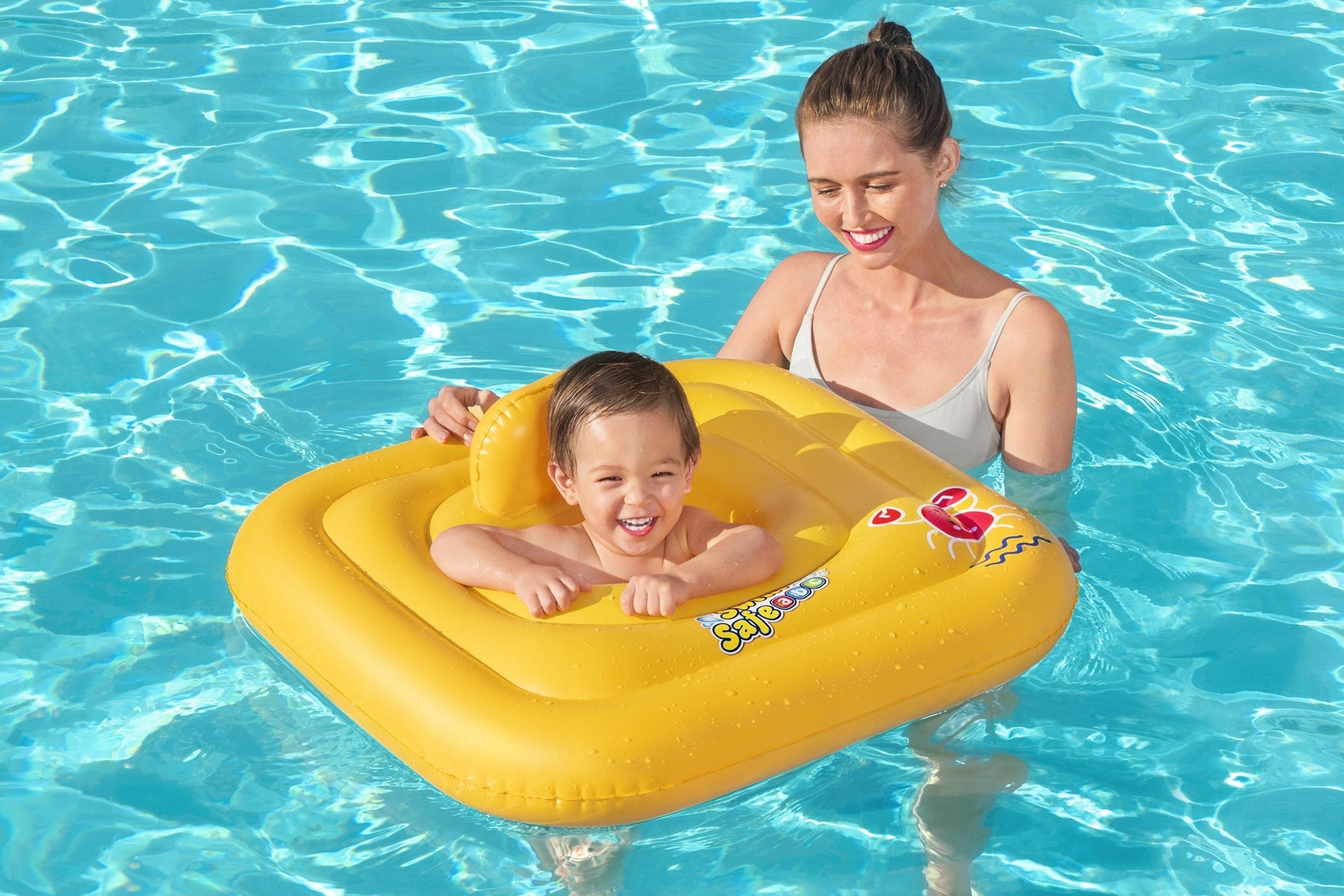 safe swimming seat for children BESTWAY 1-2 years Kind swim ring