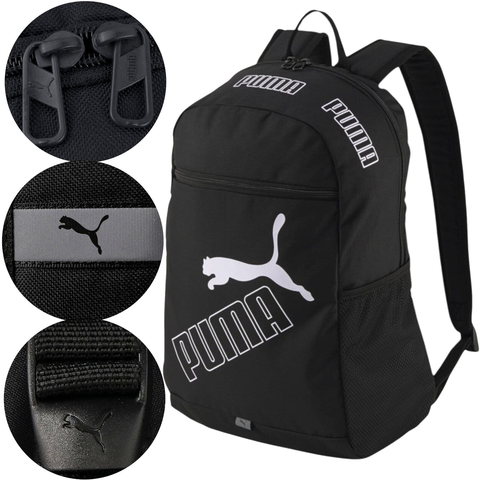 school backpack sports backpack Puma PHASE II black 07995201 Brand Puma