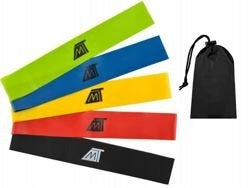 set of exercise rubbers - 5pcs - GC6242