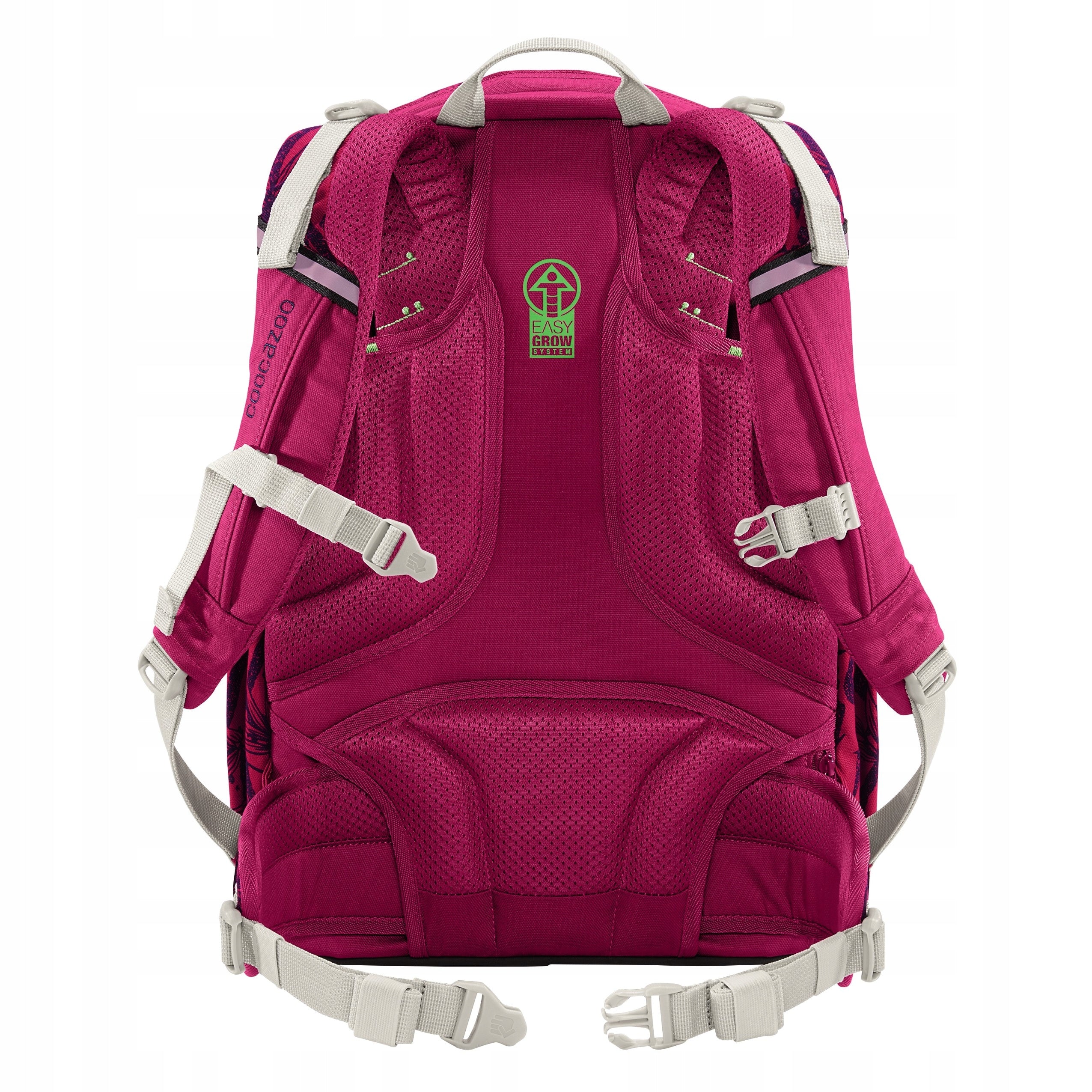 setCoocazoo backpack + replacement MatchPatch, 135-180cm 4 compartments reflectors Packaging status original