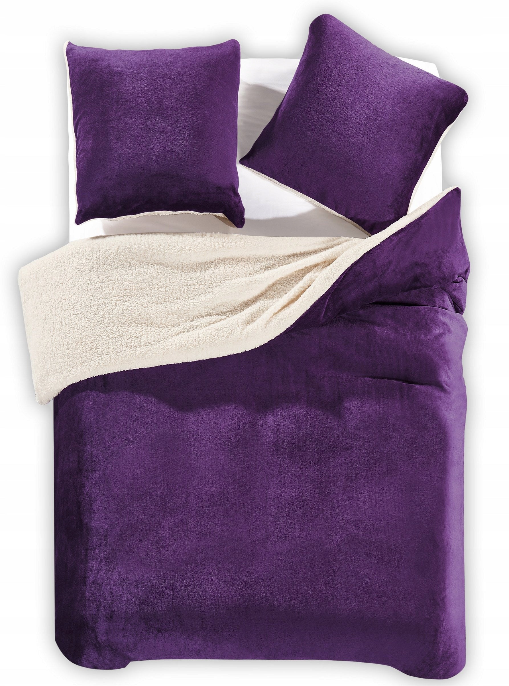 Bettwäscheset Teddy Lila, 3-teilig 