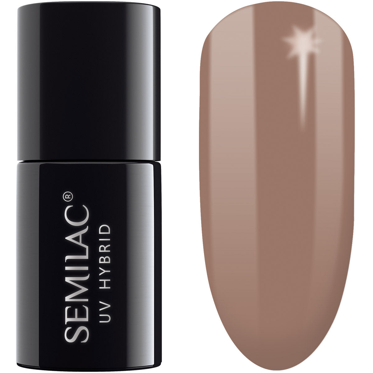 Langanhaltender Hybrid-Nagellack Semilac, 514 Puzzle, 7 ml 