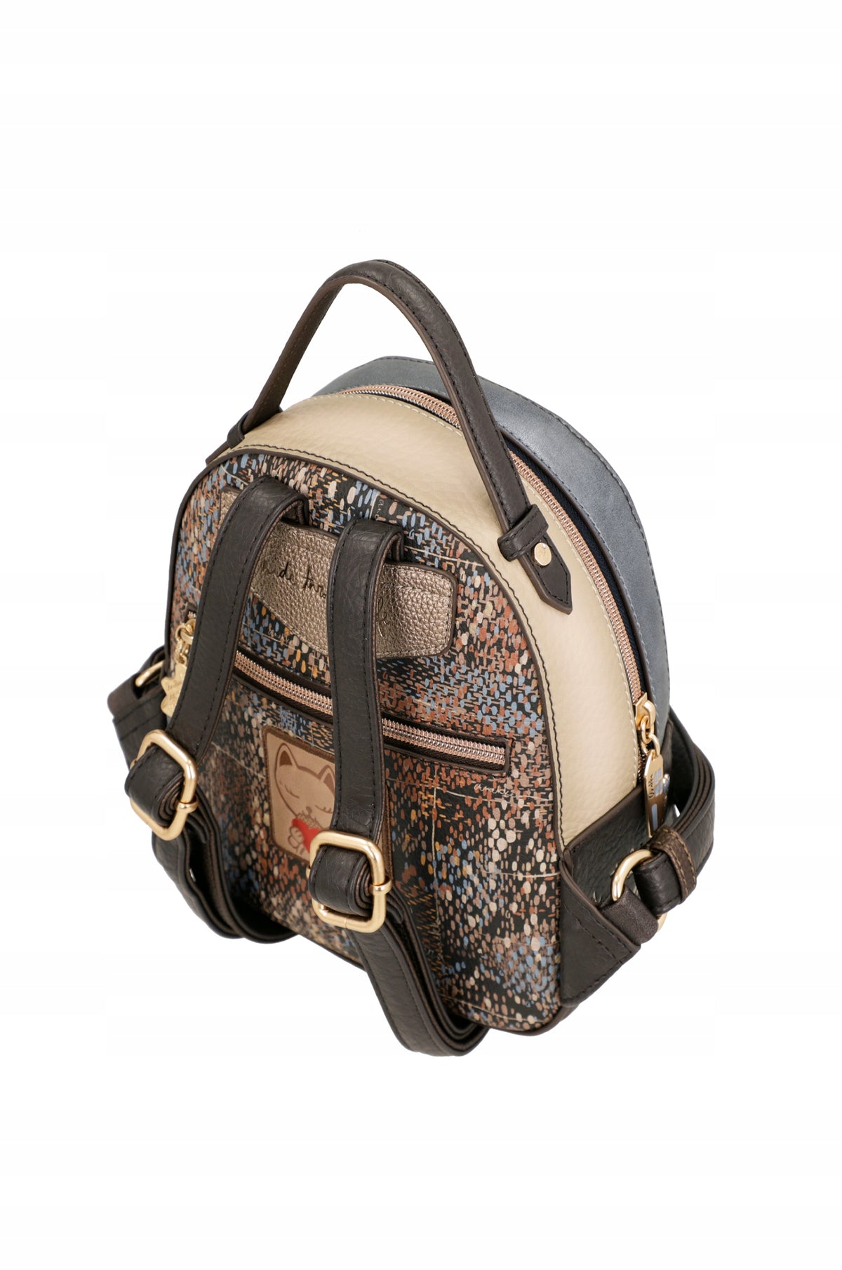 small urban women's backpack Anekke 43705-188 Tulip stylish backpack Brand Anekke