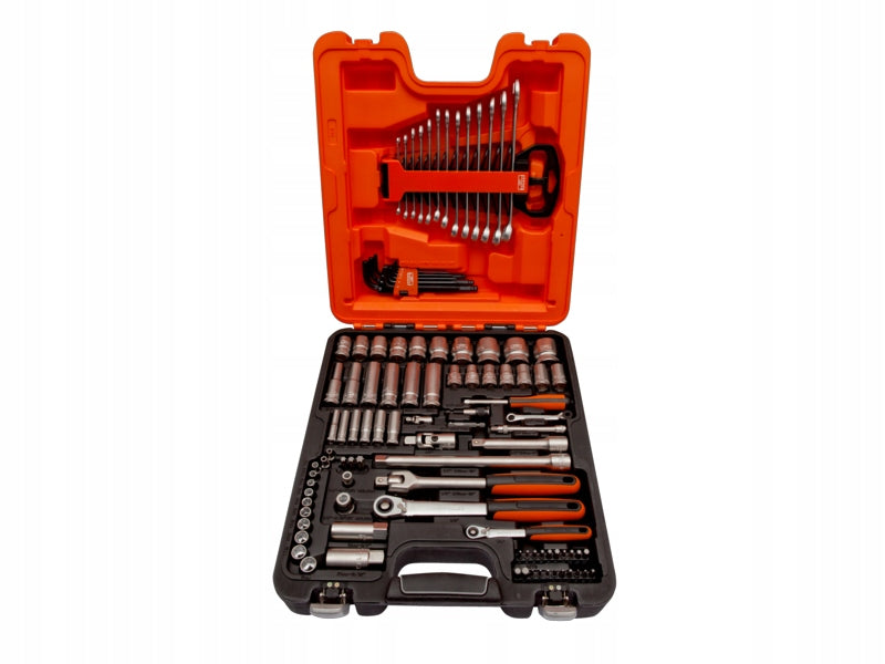 socket wrench set 1/4'' and 1/2'' 103 pcs BAHCO [S103]