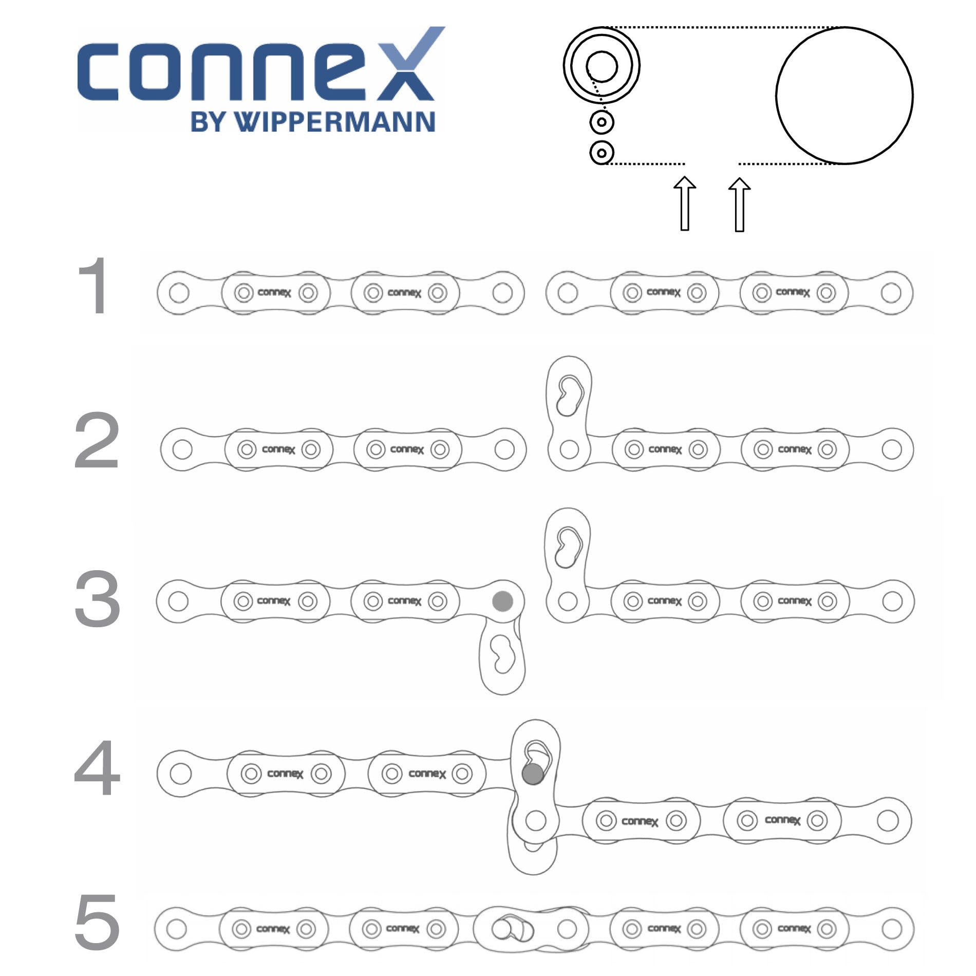 Schaltungsanschluss Connex von Wippermann 11sX/11s0 