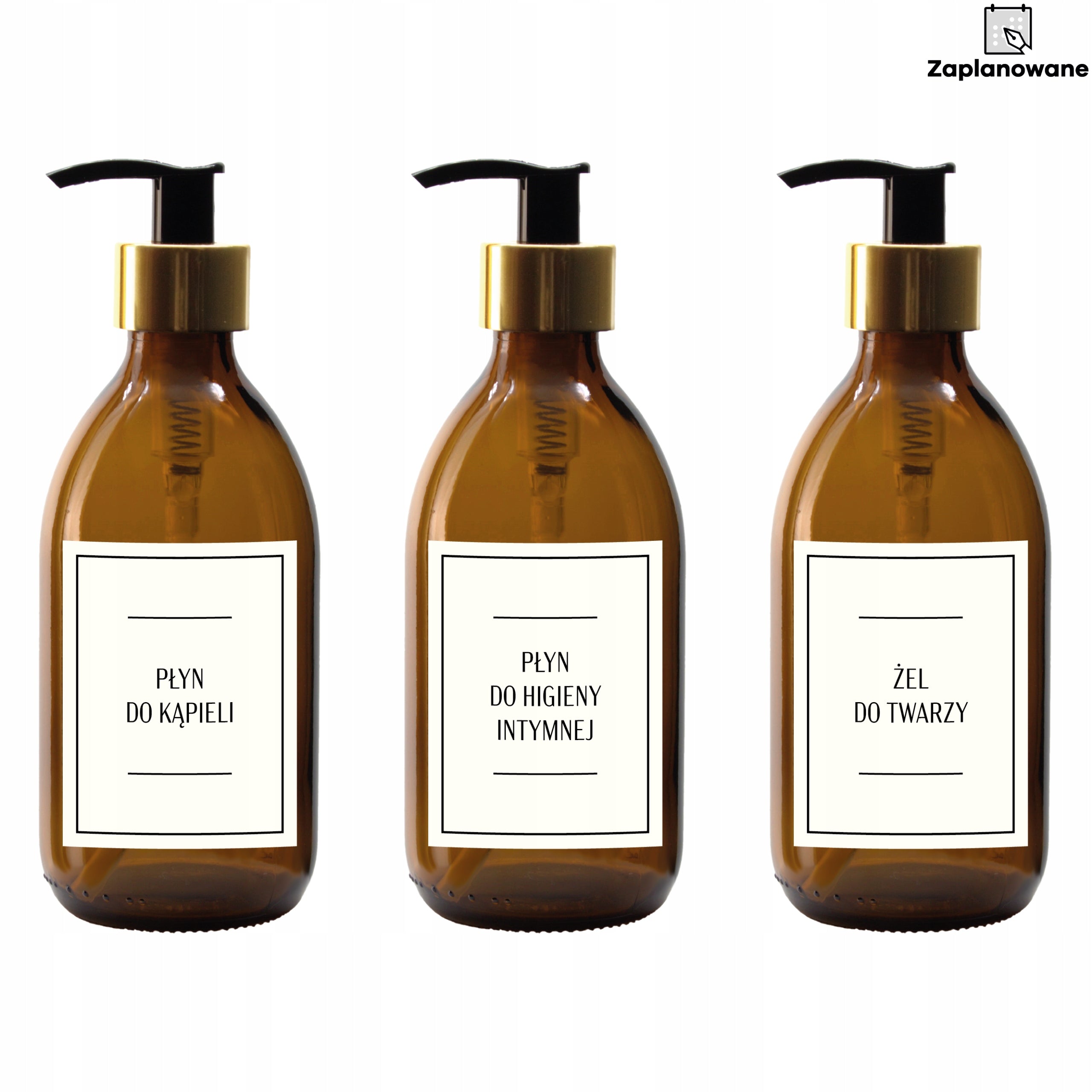 stickers LABELS for liquid cosmetics shower gel 16pcs 5,5x7cm Manufacturer code naklejki na kosmetyki