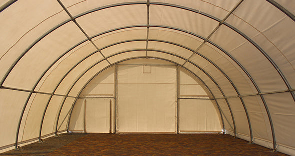 storage tent hall LUKOWA 9.15 x 20m Color gray