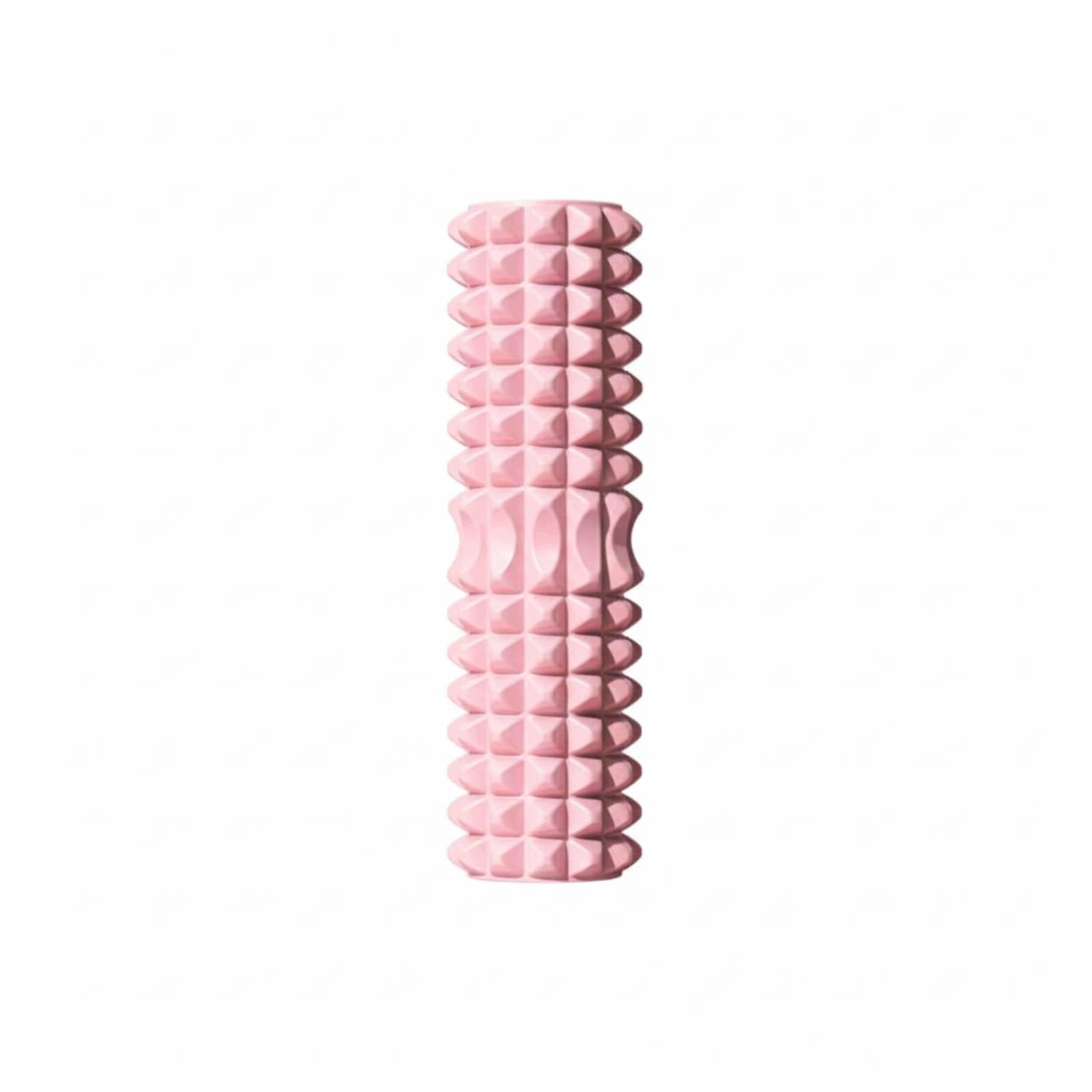 stretching cylinder, Foam cylinder, Massage Wheel, Muscle Relaxation, Pink