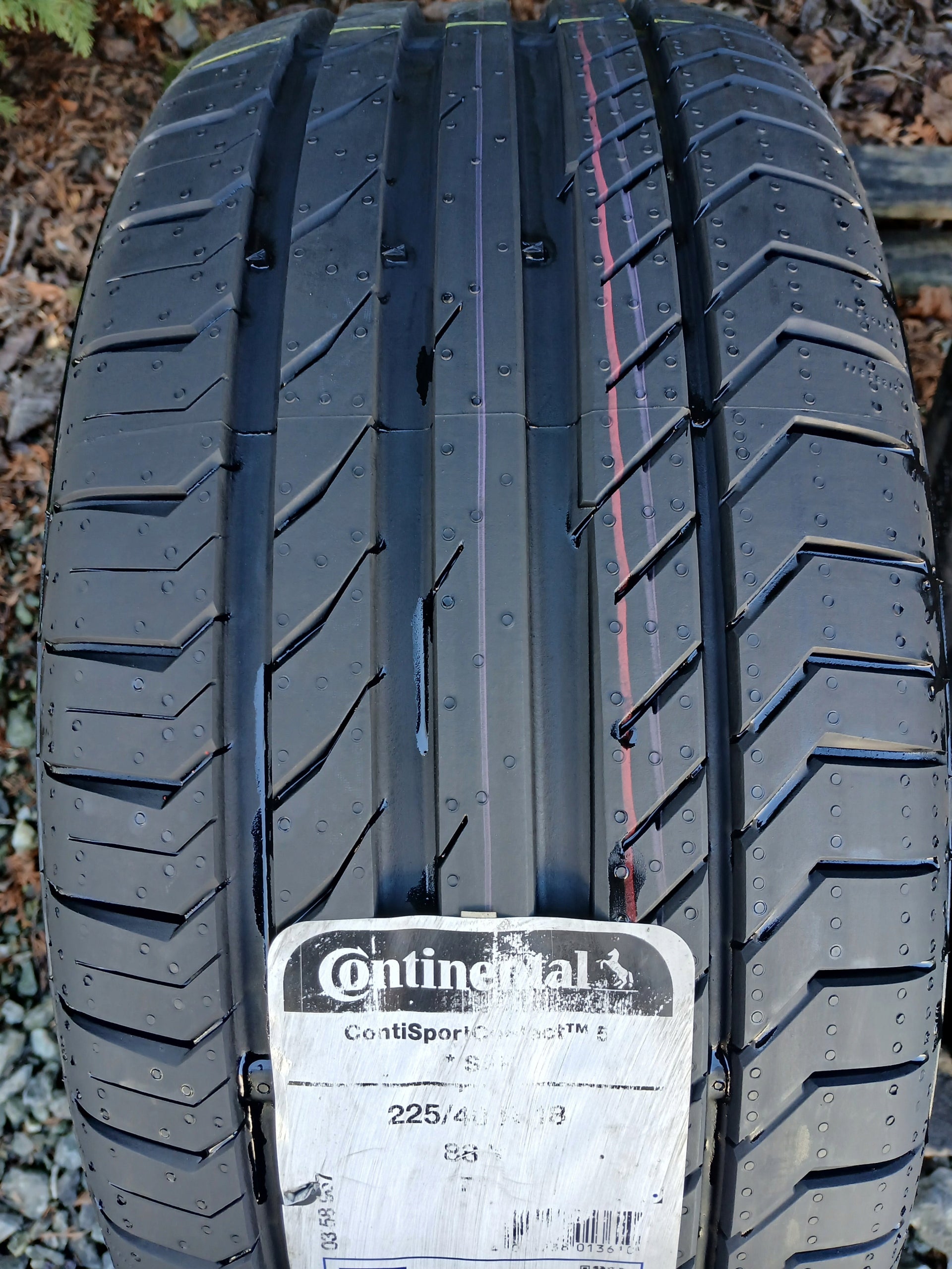 summer tyre continental 225/40/18 RSC